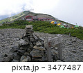 蝶ヶ岳山頂にて
