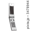 グレーの携帯電話