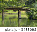 六義園　庭園の池