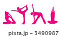 ヨガシルエットp