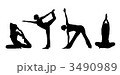 ヨガシルエットb