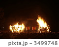 奈良　吉祥草寺　左義長　とんど　火祭り