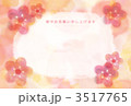 寒中見舞い　梅