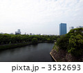 大阪城の堀 の写真素材