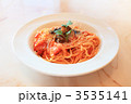 トマトとモッツァレラチーズのスパゲッティ