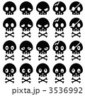 黒ドクロ