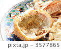 北海道毛蟹の甲羅と味噌