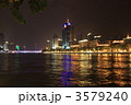 中国　広州　珠江の夜景