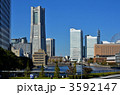 横浜散歩・象の鼻パークよりみなとみらい２１の高層ビル群