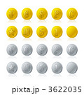 金色と銀色のコイン