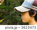 男の子の横顔