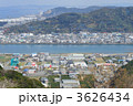 有田川河口の町並み
