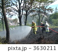 野火の消火活動