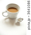 ホットコーヒーとミルク