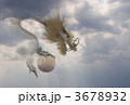龍、雲間から現る