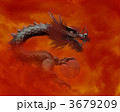 燃える雲に棲む龍