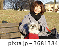 犬と散歩（モデル：大友歩）
