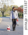 犬と散歩（モデル：大友歩）
