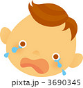 泣く赤ちゃん