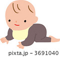 はいはいする赤ちゃん