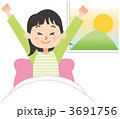 朝日で目覚める