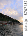 京都府伊根町、舟屋の里「伊根湾夕景」