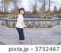 噴水と女の子