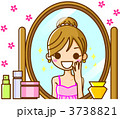 美容　女性　イラスト