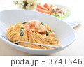 海老スパゲティーとサラダのランチセット