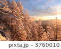 雪山の夜明け