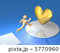 アタックを表す3DCGイラスト