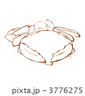 チーズハンバーグ（線画）