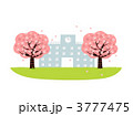桜と学校