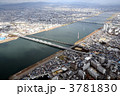 淀川を空撮