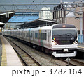 特急かいじ　E257系　相模湖駅