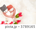 手作り雪だるまのクリスマス