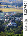 鶴ヶ城（小田山西軍砲陣跡からの眺望）