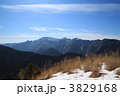 晴れた日の雪山