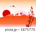 富士山と初日の出