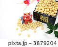 節分　赤鬼と柊と枡
