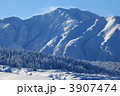 原生林の樹氷と富良野岳