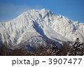冬のニペソツ山（アップ）