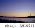 佐鳴湖の夕焼け