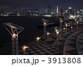 東京タワーと晴海ふ頭