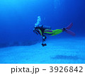 ブルーバックのダイバー1人