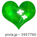 緑のハートと四葉