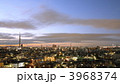 東京スカイツリーと江戸川区下町の夕陽