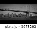 ニューヨーク ブリッジ　モノクロ写真