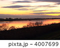 利根川の夕景
