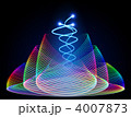 虹色の光のイメージ